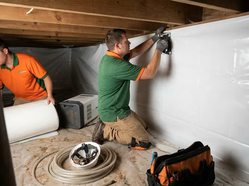 Crawlspace Encapsulation & Moisture Remediation in Columbus, OH